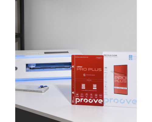 Захисна гідрогелева плівка Proove Hydrogel Screen Protection PRO PLUS Clear