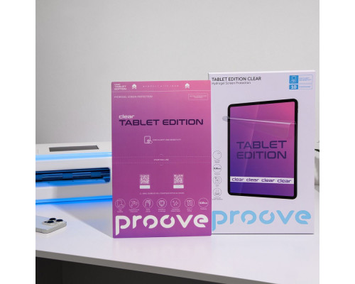 Захисна гідрогелева плівка Proove Hydrogel Screen Protection TABLET EDITION Clear