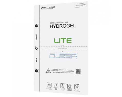 Захисна гідрогелева плівка BLADE Hydrogel Screen Protection LITE (clear glossy)