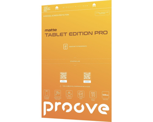Захисна гідрогелева плівка Proove Hydrogel Screen Protection TABLET EDITION PRO Matte 2003000249071