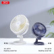 Вентилятор XO MF78 4-inch desktop/bracket adjustable angle fan 1200mAh White mag-6920680844494140355