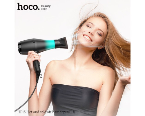 Фен для волосся HOCO HP15 Hot and cold air hair dryer Gradient Blue mag-6942007641753138253