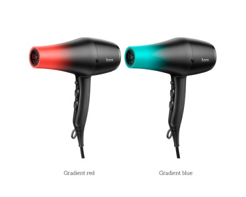 Фен для волосся HOCO HP15 Hot and cold air hair dryer Gradient Blue mag-6942007641753138253