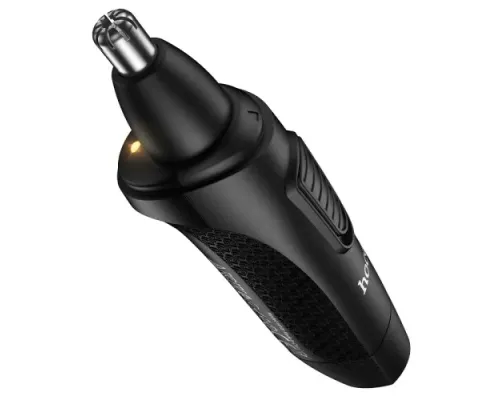 Тример для носа HOCO HP38 Dry battery nose hair trimmer black mag-6942007662949146756