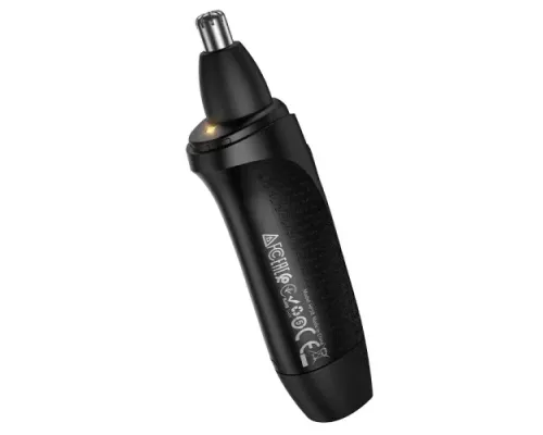 Тример для носа HOCO HP38 Dry battery nose hair trimmer black mag-6942007662949146756