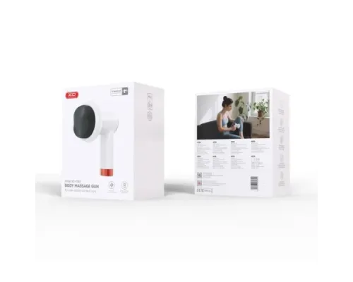 Масажер ХО FG07 Body Massage Gun Білий mag-6975837584891147337