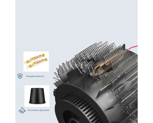 Фен XO CF2 1600W Handheld Temperature Control Hair Dryer Синій mag-6920680840175140346