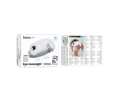 Масажер для очей HOCO HP54 Airbag eye massager white mag-6942007674669153876