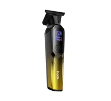 Електрична машинка для стрижки волосся HOCO HP27 Engraving electric hair clipper Gold mag-6942007674638153733