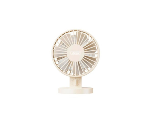 Вентилятор XO MF82 Desktop USB Dual Blade Fan Beige mag-6920680857920140396