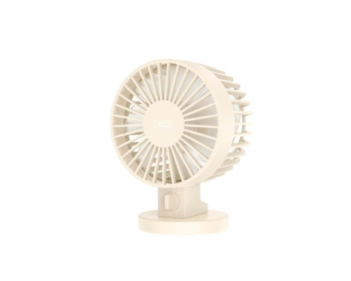 Вентилятор XO MF82 Desktop USB Dual Blade Fan Beige mag-6920680857920140396