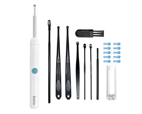 Інструмент для чищення HOCO HP65 Ears cleaning tool with camera Білий mag-6942007672733153792