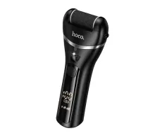 Електрична роликова пилка HOCO HP90 electric foot dermabrasion device Black mag-6942007674683153735