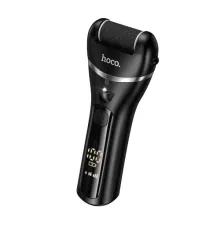 Електрична роликова пилка HOCO HP90 electric foot dermabrasion device Black mag-6942007674683153735