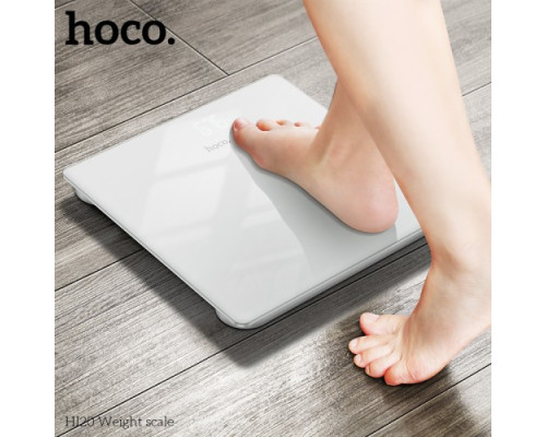 Підлогові ваги НОСО HI20 Weight scale Білі mag-6942007624114143486