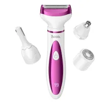 Тример HOCO HP80 4-in-1 ladies trimmer and shaver rose red mag-6942007667470152826