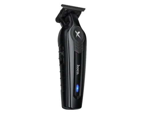 Електрична машинка для стрижки волосся HOCO HP28 Engraving electric hair clipper black mag-6942007681193154079