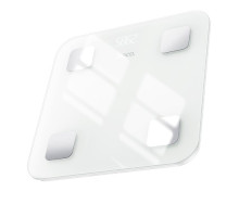 Розумні підлогові електронні ваги НОСО HI21 Smart body fat scale Білі mag-6942007624121143487