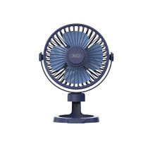 Вентилятор XO MF78 4-inch desktop/bracket adjustable angle fan 1200mAh Blue mag-6920680844487141106