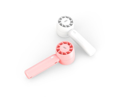 Вентилятор XO MF93 Mini Desktop/Handheld Fan 400mAh Pink mag-6920680860791140423