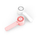 Вентилятор XO MF93 Mini Desktop/Handheld Fan 400mAh Pink mag-6920680860791140423