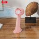 Вентилятор XO MF93 Mini Desktop/Handheld Fan 400mAh Pink mag-6920680860791140423