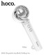 Портативний вентилятор HOCO HX61 Exquisite handheld folding fan White mag-6942007652629143224