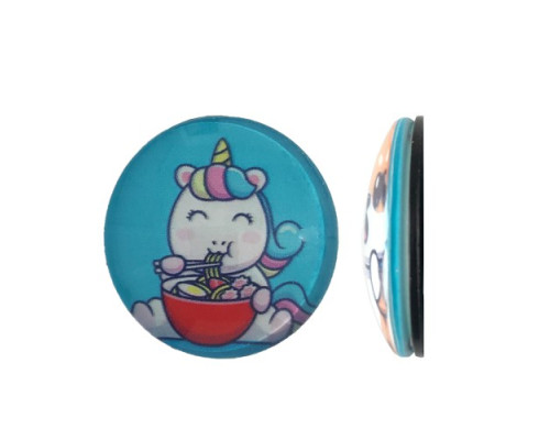 Тримач Поп Сокет NEW GLASS (Скло) BABY UNICORN №12 mag-2000001393017101911