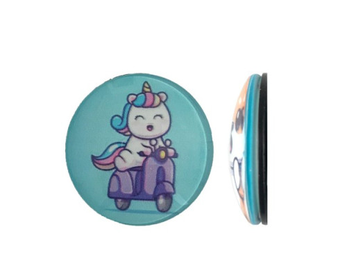 Тримач Поп Сокет NEW GLASS (Скло) BABY UNICORN №36 mag-2000001393253101935