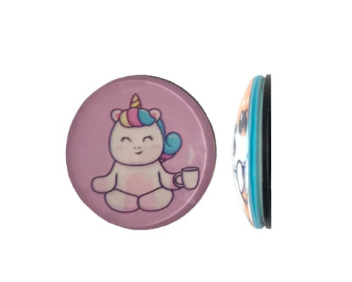 Тримач Поп Сокет NEW GLASS (Скло) BABY UNICORN №13 mag-2000001393024101912