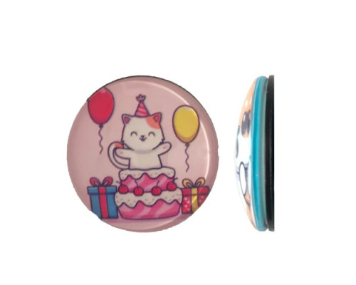 Тримач Поп Сокет NEW GLASS (Скло) BABY UNICORN №25 mag-2000001393147101924