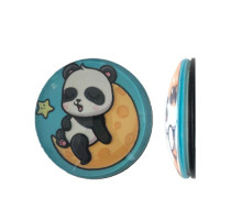 Тримач Поп Сокет NEW GLASS (Скло) BABY PANDA №35 mag-2000001393635101972