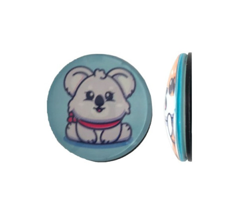 Тримач Поп Сокет NEW GLASS (Скло) BABY KOALA №17 mag-2000001393840101993