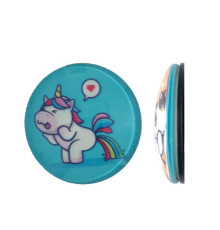 Тримач Поп Сокет NEW GLASS (Скло) BABY UNICORN №15 mag-2000001393048101914