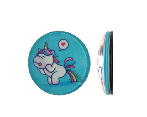 Тримач Поп Сокет NEW GLASS (Скло) BABY UNICORN №15 mag-2000001393048101914
