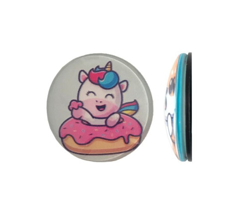 Тримач Поп Сокет NEW GLASS (Скло) BABY UNICORN №26 mag-2000001393154101925