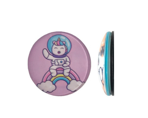 Тримач Поп Сокет NEW GLASS (Скло) BABY UNICORN №39 mag-2000001393284101938