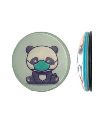 Тримач Поп Сокет NEW GLASS (Скло) BABY PANDA №14 mag-2000001393420101951