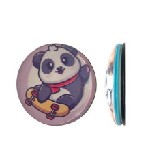 Тримач Поп Сокет NEW GLASS (Скло) BABY PANDA №37 mag-2000001393659101974