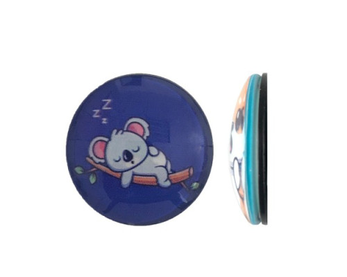 Тримач Поп Сокет NEW GLASS (Скло) BABY KOALA №18 mag-2000001393857101994