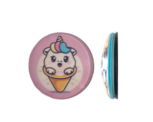 Тримач Поп Сокет NEW GLASS (Скло) BABY UNICORN №16 mag-2000001393055101915