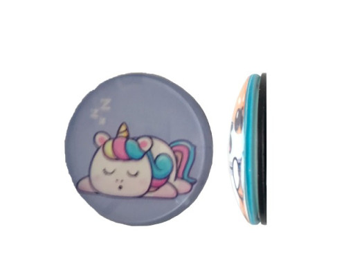 Тримач Поп Сокет NEW GLASS (Скло) BABY UNICORN №27 mag-2000001393161101926