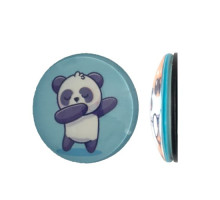 Тримач Поп Сокет NEW GLASS (Скло) BABY PANDA №26 mag-2000001393543101963