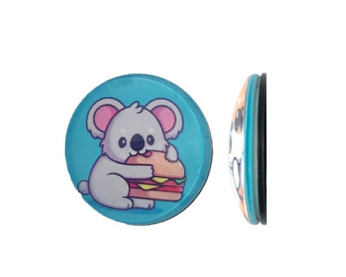 Тримач Поп Сокет NEW GLASS (Скло) BABY KOALA №20 mag-2000001393871101996