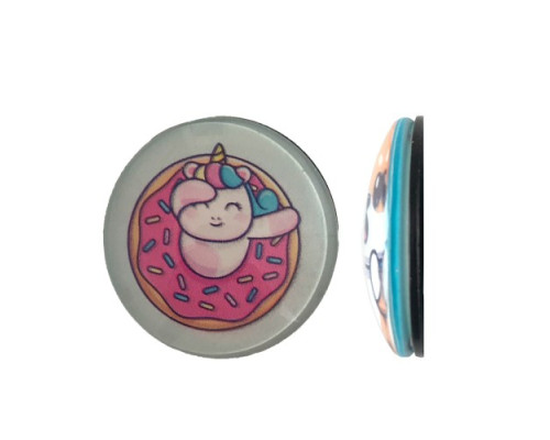 Тримач Поп Сокет NEW GLASS (Скло) BABY UNICORN №17 mag-2000001393062101916