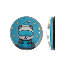 Тримач Поп Сокет NEW GLASS (Скло) BABY PANDA №3 mag-2000001393314101941