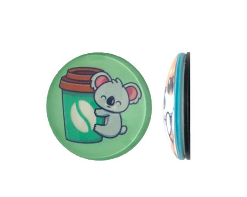 Тримач Поп Сокет NEW GLASS (Скло) BABY KOALA №10 mag-2000001393772101986