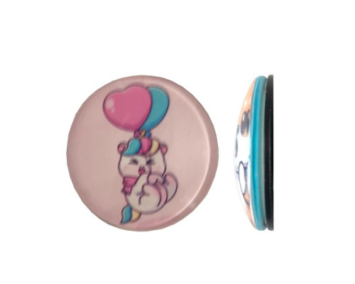 Тримач Поп Сокет NEW GLASS (Скло) BABY UNICORN №3 mag-2000001392928101902