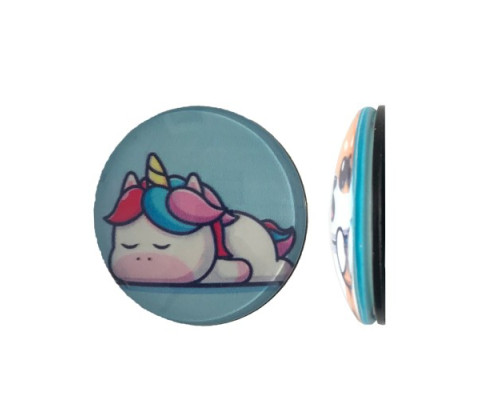 Тримач Поп Сокет NEW GLASS (Скло) BABY UNICORN №30 mag-2000001393192101929