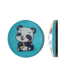 Тримач Поп Сокет NEW GLASS (Скло) BABY PANDA №28 mag-2000001393567101965